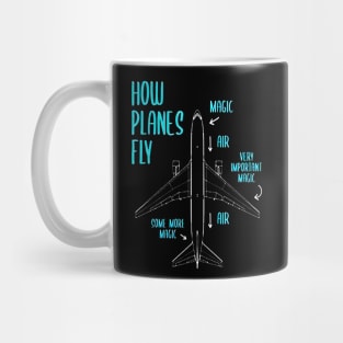 How Planes Fly Aerospace Engineer Mug